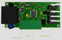 مدار آژیر با آیسی m3763 به همراه pcb